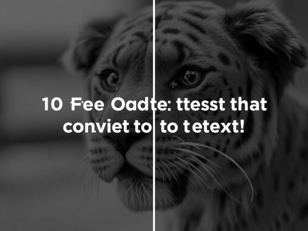 Ten fast ways to turn photos into searchable, editable text